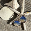Dune Jewelry Dune Jewelry - Neptune Earrings - Blue Sea Glass Gradient available at The Good Life Boutique