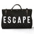 Forestbound Escape Canvas Utility Bag - Black - Without Shoulder Strap available at The Good Life Boutique