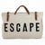 Forestbound Escape Canvas Utility Bag - Natural - Without Shoulder Strap available at The Good Life Boutique