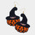 Wona Trading Inc. Beaded Pumpkin Earrings available at The Good Life Boutique