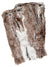 Pandemonium Fingerless Gloves Short- Cuddly Faux Fur In Ivory with Birch available at The Good Life Boutique