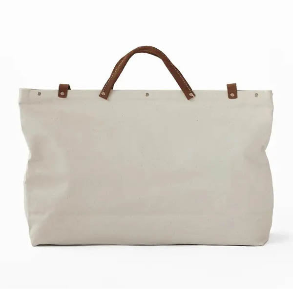 Forestbound Beach Canvas Utility Bag - Natural available at The Good Life Boutique