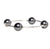Made As Intended Graphite Pearl Blessing Bracelet - 8.5" available at The Good Life Boutique