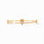 Julie Vos Julie Vos - Heart Pave Bangle Bracelet Gold - CZs available at The Good Life Boutique