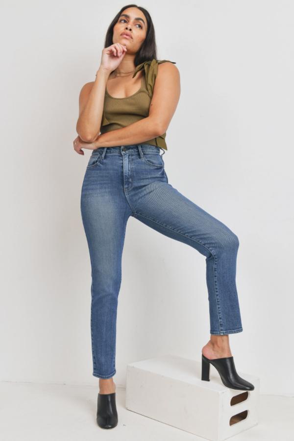 Just Black Denim Just Black Denim Classic Stretchy Slim Straight available at The Good Life Boutique