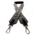 JacquelineKent Jacqueline Kent - Royal Ice Bandouliere Crossbody Strap - Black Diamond available at The Good Life Boutique