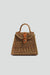 Street Level Laku Rattan Wicker Crossbody - Tan available at The Good Life Boutique