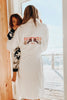 LA Trading Co Luxe Plush Robe - Hot Mes - White available at The Good Life Boutique