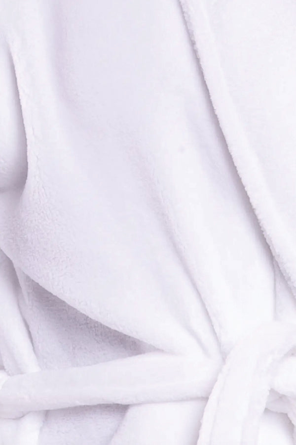 LA Trading Co Luxe Plush Robe - Mom Of The Year - White available at The Good Life Boutique
