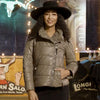 Mauritius Mauritius - Rena CF Woman's Leather Jacket - Grey available at The Good Life Boutique