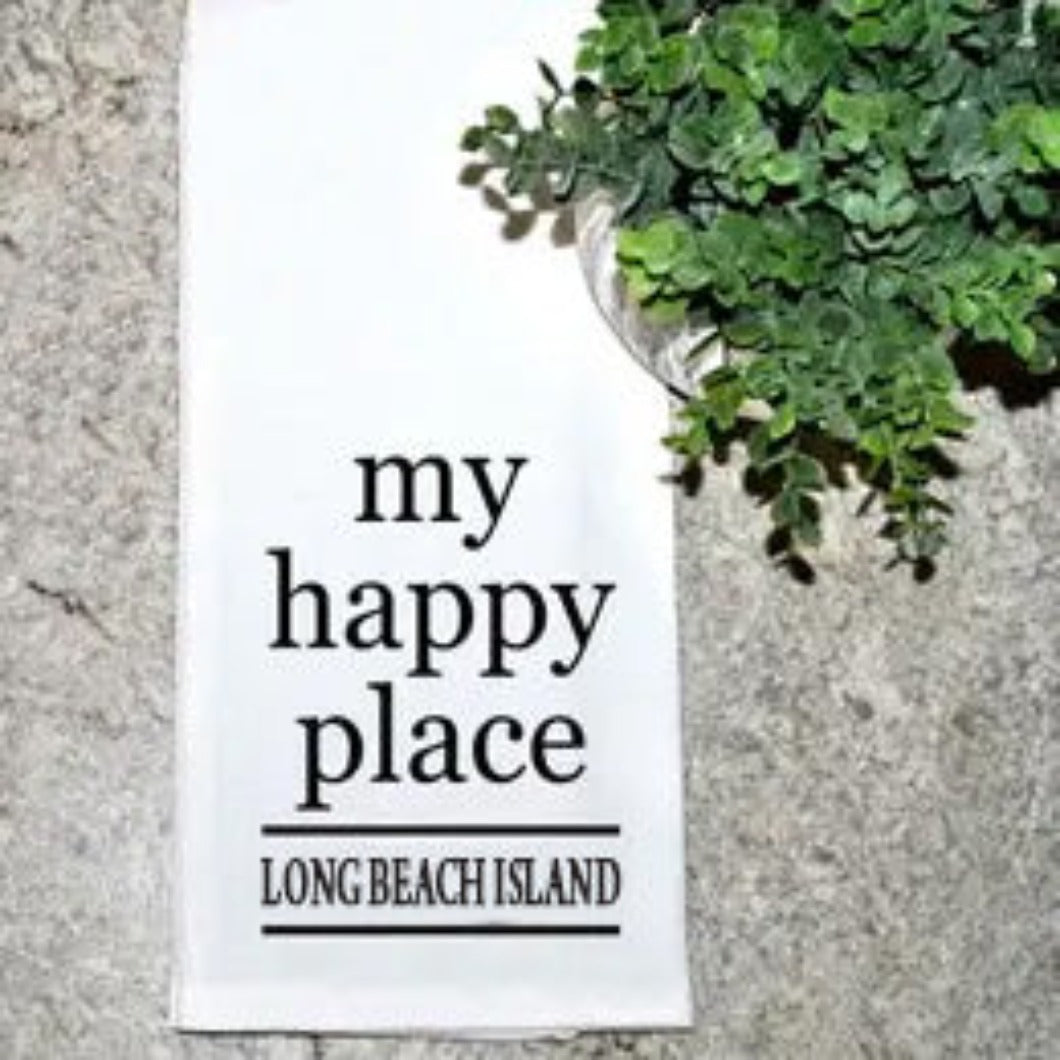 Geez Louise Goods My Happy Place - Long Beach Island available at The Good Life Boutique