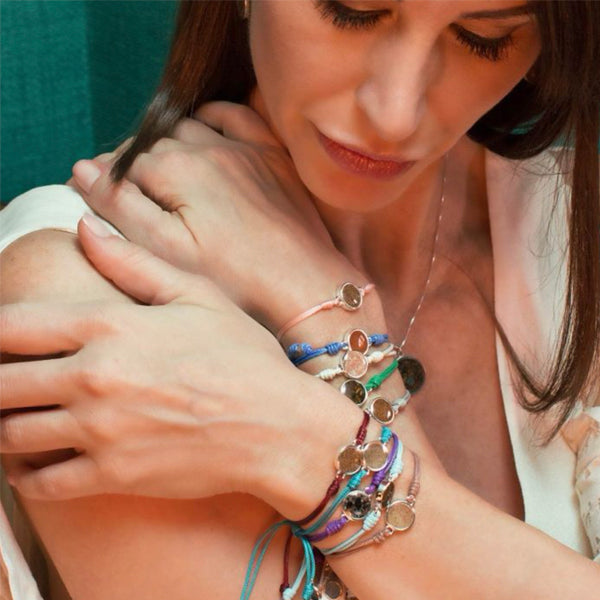 Dune Jewelry TTW - Piece of the Puzzle  Bracelet With LBI Sand - Autism Awareness available at The Good Life Boutique