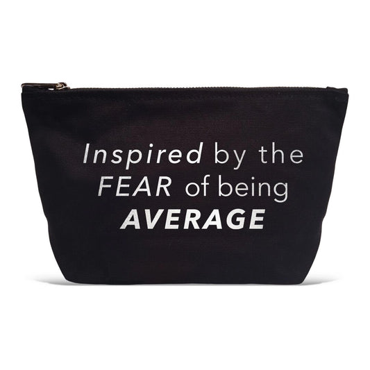 LA Trading Co Pouch - Fear Of Being Average available at The Good Life Boutique