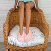 Faceplant Dreams Queen Footsie - Pink available at The Good Life Boutique