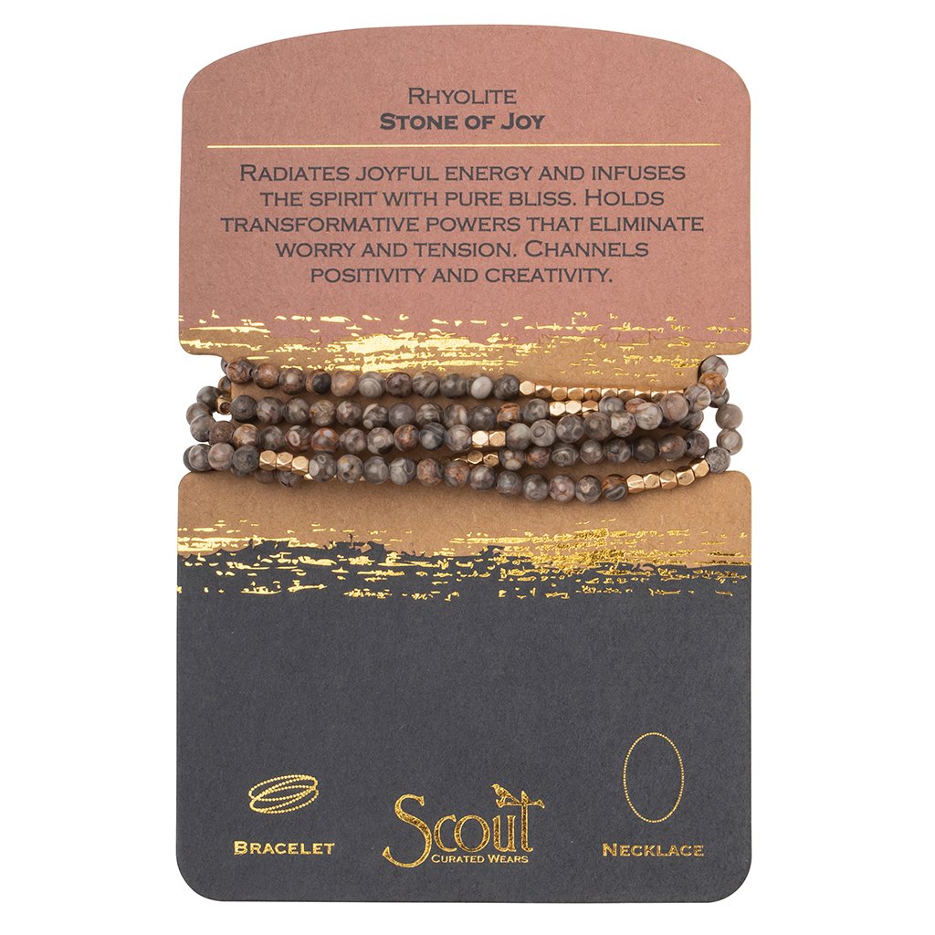 Scout Curated Wears Scout Curated Wears - Rhyolite - Stone Of Joy available at The Good Life Boutique