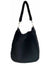 AHDORNED Classic Black Suede Messenger w/Black Sherpa Trim & 2 Straps available at The Good Life Boutique