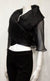 Samual Dong Samuel Dong Crinkle Top - Black available at The Good Life Boutique