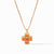 Julie Vos Julie Vos - Savoy Delicate Necklace Gold Coral available at The Good Life Boutique