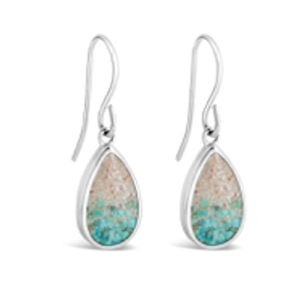 Dune Jewelry Dune Jewelry - Teardrop Earrings - Gradient - LBI Sand available at The Good Life Boutique