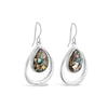 Dune Jewelry Dune Jewelry - Teardrop Ripple Earrings available at The Good Life Boutique