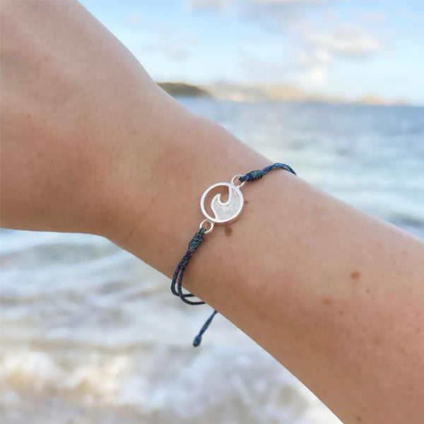 Dune Jewelry Dune Jewelry - TTW - Cresting Wave Bracelet - Ocean Blue - Muse available at The Good Life Boutique