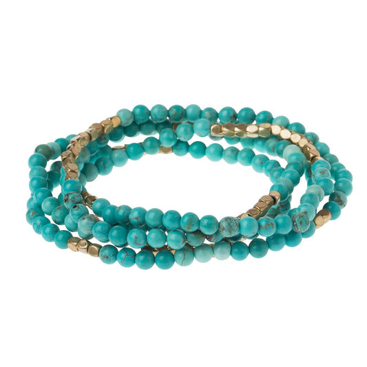 Scout Curated Wears Scout Curated Wears - Turquoise/Gold - Stone of The Sky available at The Good Life Boutique