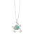 Dune Jewelry Dune Jewelry - Turtle Necklace - Turquoise Gradient - LBI Sand available at The Good Life Boutique
