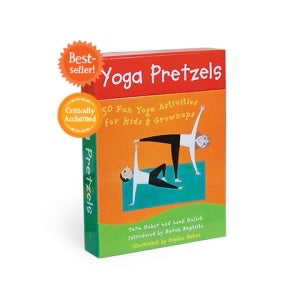 Barefoot Books Yoga Pretzels activity deck available at The Good Life Boutique