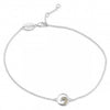 Dune Jewelry Dune Jewelry - Delicate Dune Wave Anklet With LBI Sand available at The Good Life Boutique