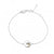 Dune Jewelry Dune Jewelry - Delicate Dune Wave Bracelet With LBI Sand available at The Good Life Boutique