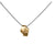 Ed Levin E.L. Designs (Formerly Ed Levin) - Love Knot - Pendant Sterling Silver  & 14K 18" available at The Good Life Boutique