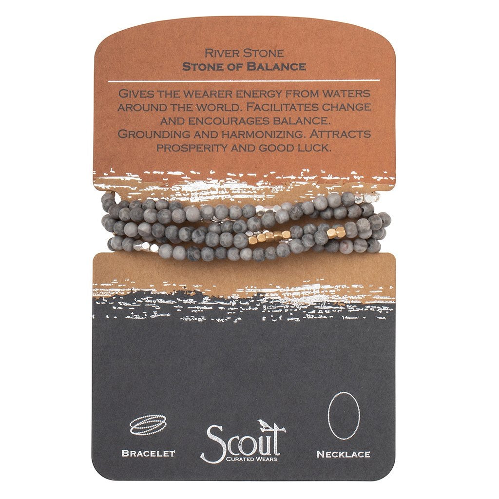 Scout Curated Wears Scout Curated Wears - River Stone - Stone of Balance available at The Good Life Boutique