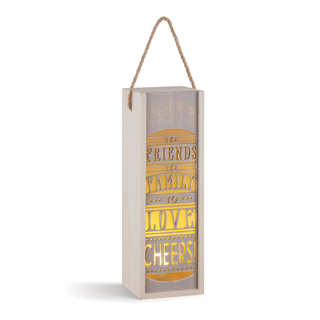 Demdaco To Friends To Family Lantern available at The Good Life Boutique