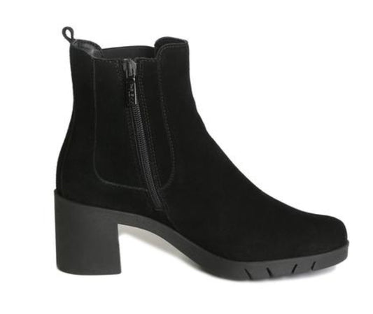 The Flexx The Flex - Up N Out Too Water Suede Black available at The Good Life Boutique