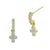 Freida Rothman Freida Rothman - Petite Clover Earrings available at The Good Life Boutique