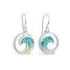 Dune Jewelry Dune Jewelry - Wave Drop Earrings - Sterling - Gradient - LBI Sand available at The Good Life Boutique