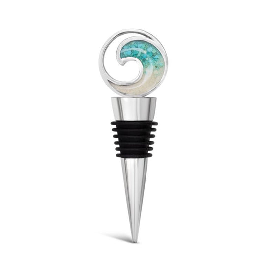 Dune Jewelry Dune Jewelry - Wave Wine Stopper available at The Good Life Boutique
