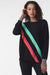 Zaket & Plover Zaket & Plover - Rainbow Sweater - Black available at The Good Life Boutique