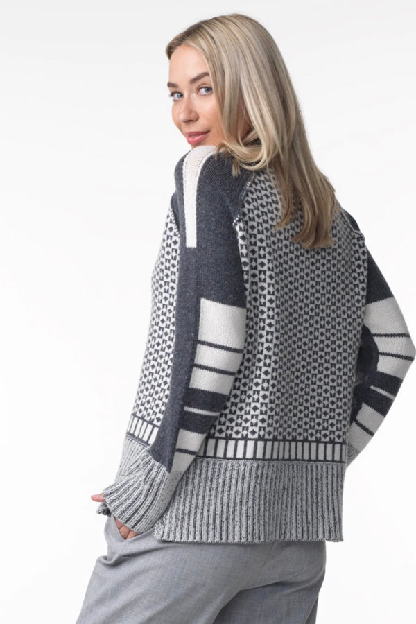 Zaket & Plover - Fairisle Intarsia Sweater – The Good Life Boutique