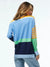 Zaket & Plover Zaket & Plover - Fun Stripe Sweater - SKY available at The Good Life Boutique