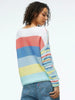 Zaket & Plover Zaket & Plover - Varigated Stripe Sweater - Aqua available at The Good Life Boutique