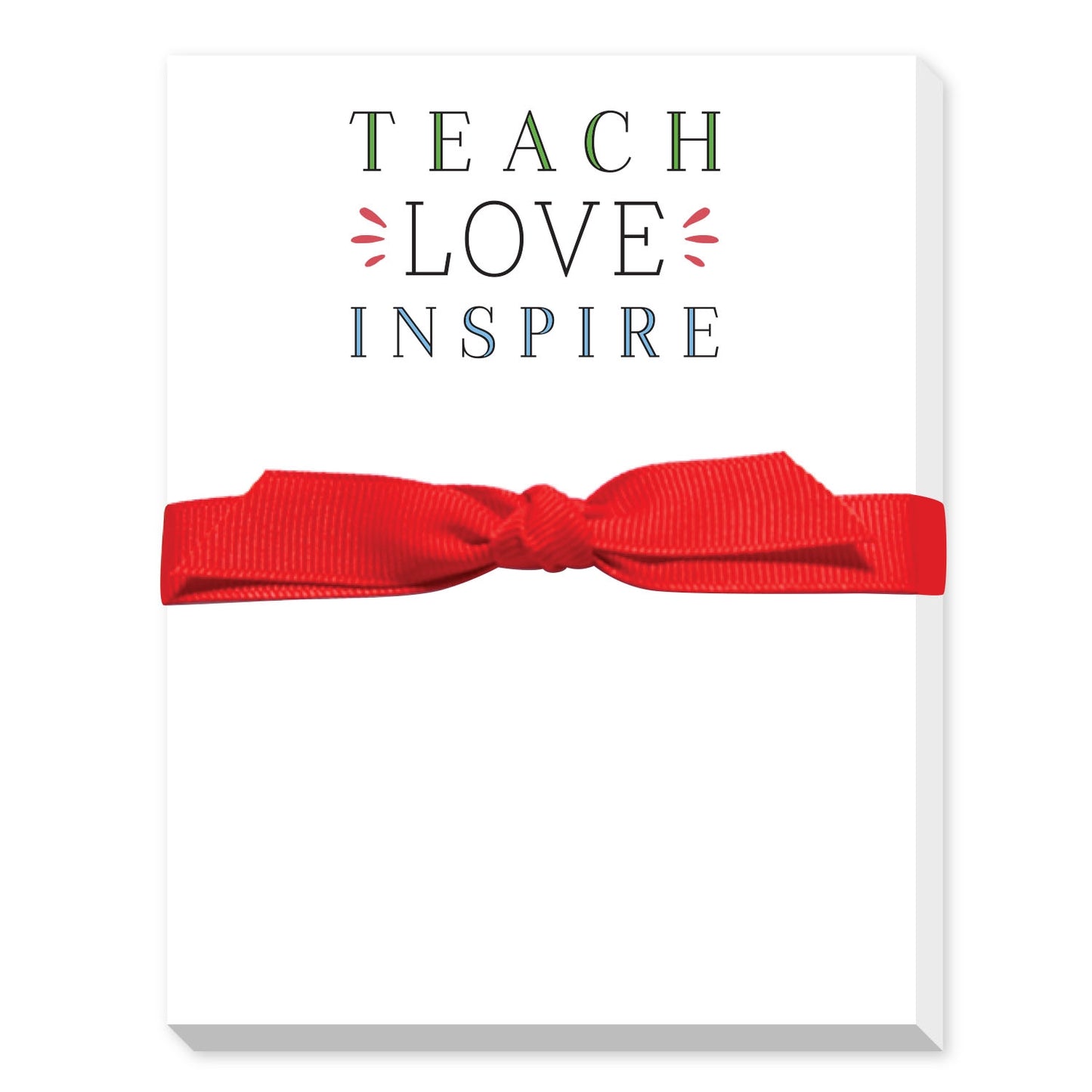 Donovan Designs Teach Love Inspire Mini Notepad available at The Good Life Boutique