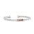 Dune Jewelry Dune Jewelry - Beaded Cuff Bracelet - Dune Bar - Silver available at The Good Life Boutique