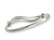 Ed Levin Wave Bracelet S/S W/14K Wrap-LM available at The Good Life Boutique