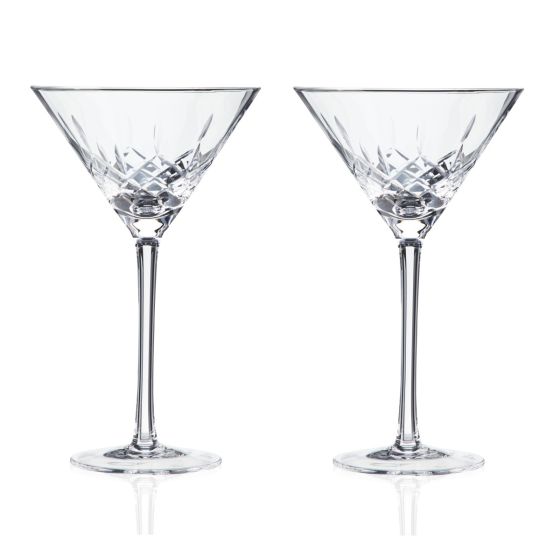 True Brands Admiral Martini Glasses - set of 2 available at The Good Life Boutique