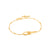ANIA HAIE ANIA HAIE -  Gold Beaded Chain LInk Bracelet available at The Good Life Boutique