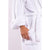 LA Trading Co Luxe Plush Robe - Dad Of The Year - White available at The Good Life Boutique