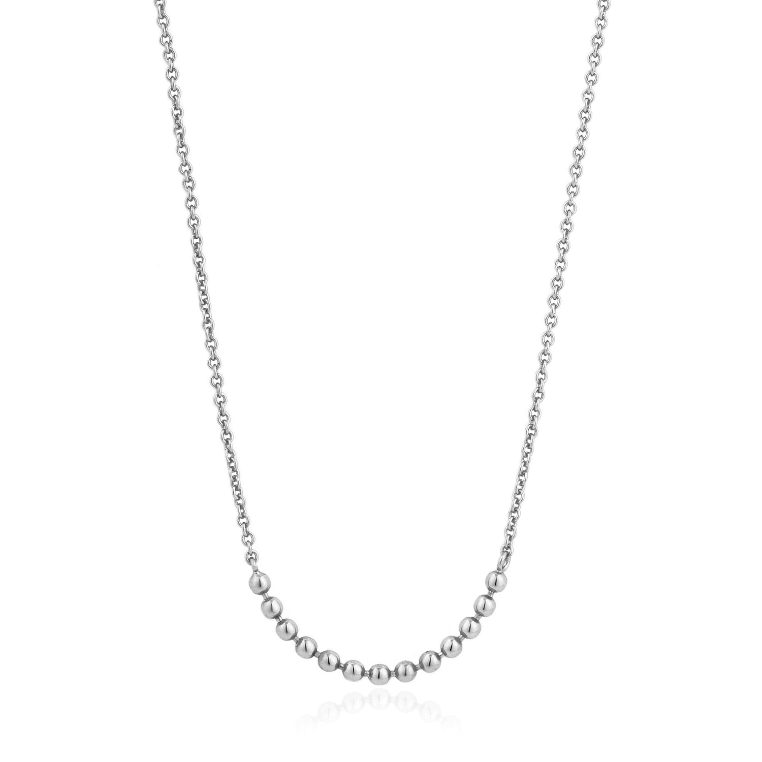 ANIA HAIE ANIA HAIE - Silver Modern Multiple Balls Necklace available at The Good Life Boutique