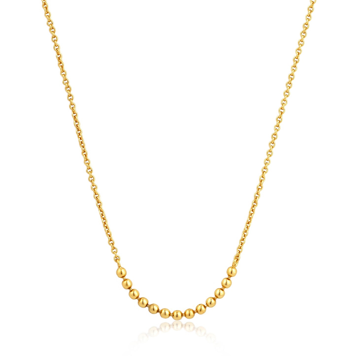ANIA HAIE ANIA HAIE - Gold Modern Multiple Balls Necklace available at The Good Life Boutique