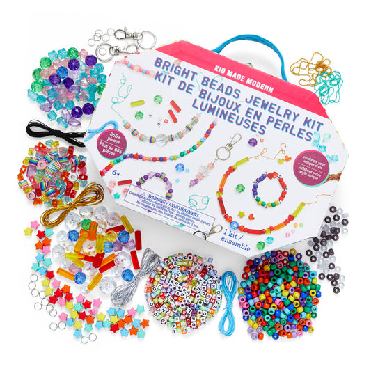 Kid Made Modern Bright Beads Jewelry Kit available at The Good Life Boutique